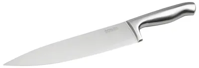 Immagine prodotto di Coltello da cuoco NIROSTA STAR, coltello da cucina, acciaio inox giapponese, impugnatura maneggevole, coltello multiuso per affettare, tritare e sfilettare, lama affilata a mano (lunghezza lama: circa 20 cm)