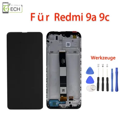 Produktbild von Für Xiaomi Redmi 9A / 9C / 9AT LCD Display mit Rahmen Bildschirm M2006C3LVG