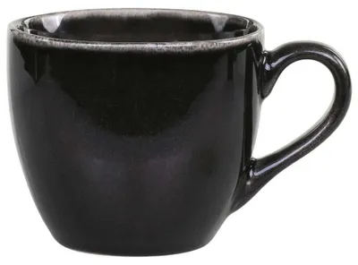 Produktbild von Chic Antique Becher CALAIS Schwarz mit Henkel 380 ml Tasse Keramik Geschirr