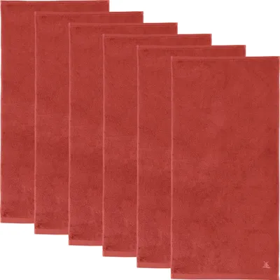 Produktbild von Erwin Müller Handtuch Heidenheim" 6er-Pack terra 50x100 cm"