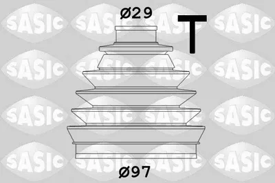 Produktbild von SASIC Faltenbalgsatz Antriebswelle Radseitig passend für PEUGEOT 807 MPV 2933063