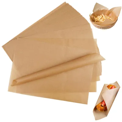Backpapier 100 Blatt, 30 x 20 cm, ungebleicht, antihaftbeschichtet