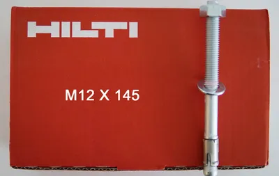 Produktbild von Hilti - Bolzenanker, Schwerlastanker, Ankerbolzen HST2 - M12x145mm - 10 Stück