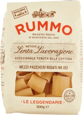 Zdjęcie produktu dla Pasta Mezzi Paccheri n. 152 500g - Rummo