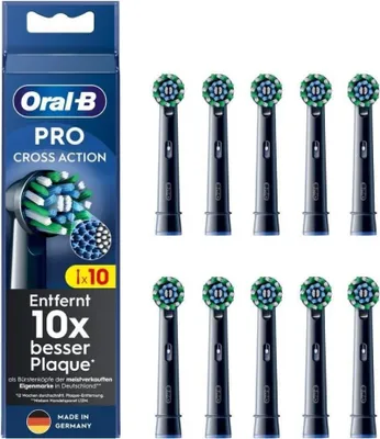 Produktbild von Oral-B CrossAction Aufsteckbürsten 10er