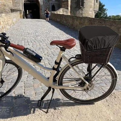 Image de Housse de pluie pour porte-vélos - Résistante aux intempéries et au soleil - 65 x 73 cm