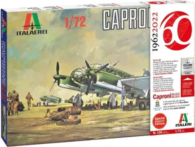 Produktbild von Modellbausatz 1:72 Caproni CA.313/314 – Vintage Flugzeugmodell