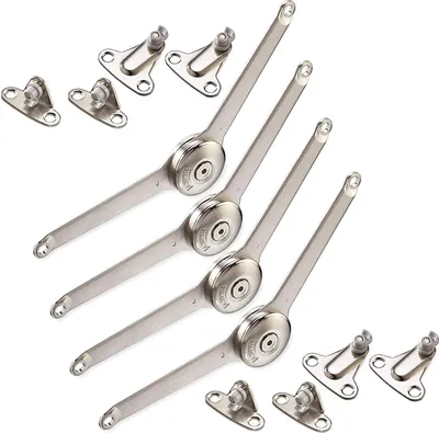Produktbild von Kesseböhmer 4 x Duo Forte Klappenhalter einstellbar 75 - 110° für Klappenhöhe: 200 - 700 mm inkl. Montageanleitung