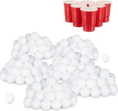 Produktbild von relaxdays 288 x Beer Pong Bälle