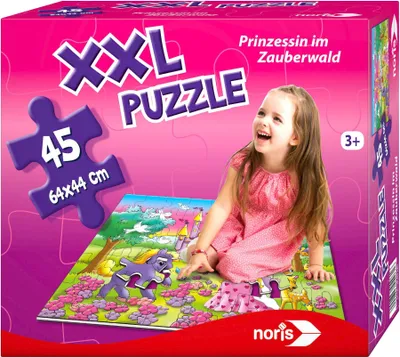 Produktbild von Noris Spiele XXL Puzzle Prinzessin im Zauberwald; 606034961