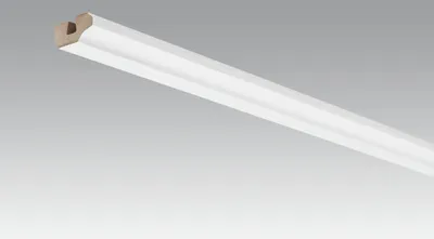 Produktbild von Meister | 2,38 m | MC Classic Deckenabschlussleiste weiss 70mm x 20mm x 2500mm, Wand Deckenleiste, Deckensockelleiste, Montagekleber inklusive, Renovierungsleiste, Weiss