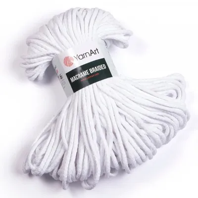 Produktbild von Yarn Art Macrame Braided 4 mm 67 m 751 Schnur