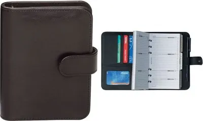 Produktbild von bind Terminplaner Modell 17501-1, A7, ohne Kalender, schwarz