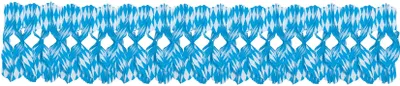 Produktbild von Girlande 10m x 25 cm Bayernraute -