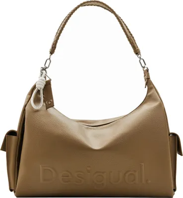 Produktbild von Desigual Half Logo 24 Kaki Brasilia - Schultertasche 40.5 cm (green)