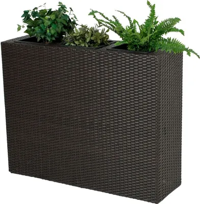 Produktbild von Harms Garden Pleasure Pflanzkübel Kunststoff 100,0 x 30,0 x 80,0   braun