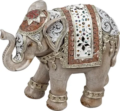 Produktbild von Deko Elefant Skulptur Artikel Garten Wild Tier Afrika Figur Objekt Elefanten