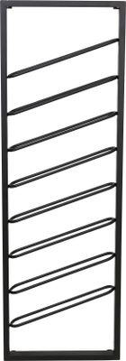 Light & Living - Weinregal Amore - Schwarz - 8 Flaschen - Metall Wand Flaschenregal