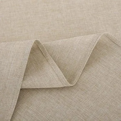 Produktbild von Runde Tischdecke 180 cm - Beige - Wasserabweisend & Waschbar