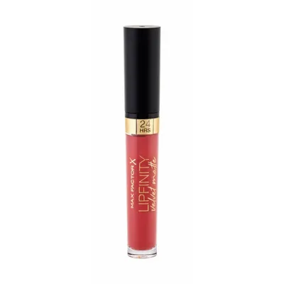Imagen del producto de Max Factor Lipfinity Velvet Matte, Rosa, Posh Pink, 1 tono/color, Colorante, Nutritivo, Para mujeres, Mate