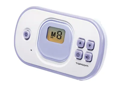 Obrázok produktu pre Topcom KS-4213, PMR detská pestúnka, 2000 m, Fialová, Biela, 0.446 GHz