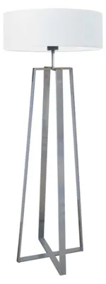 Zdjęcie produktu dla Lampa stojąca podłogowa z abażurem walec WENIS
