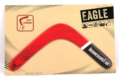 Produktbild von Boomerang EAGLE 30 gr - Zweiflügler Bumerang für Linkshänder