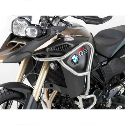 Image de Hepco Becker Bmw F 800 Gs Adventure 13-18 502606 00 22 Protection moteur tubulaire argent argent One Size