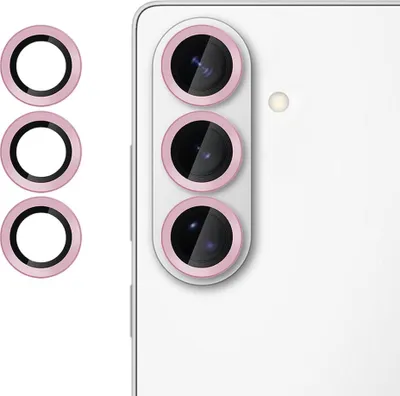 Obrázok produktu pre 9H ochranné sklo fotoaparátu pre Samsung Galaxy S26 Plus Anti-Fingerprint tenké ružové