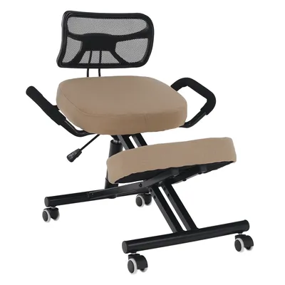 Obrázek produktu pro MOB, Ergonomická kancelářská židle - Rusu (béžová + černá)