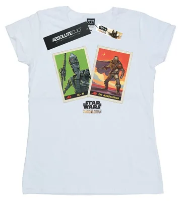 Productafbeelding van Star Wars - "The Mandalorian" T-shirt voor dames, model BI42843 (maat L), wit