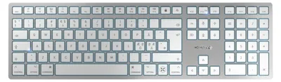 Immagine prodotto di Cherry KW 9100 SLIM PER MAC - USB + Bluetooth - QWERTY - Argento