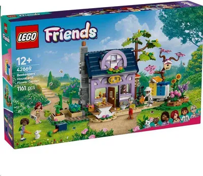 Image de LEGO Friends La maison des apiculteurs et le jardin fleuri 42669