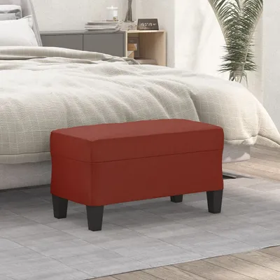 Produktbild von Sitzbank Weinrot 70x35x41 cm Kunstleder , Sitztruhen Design 2024