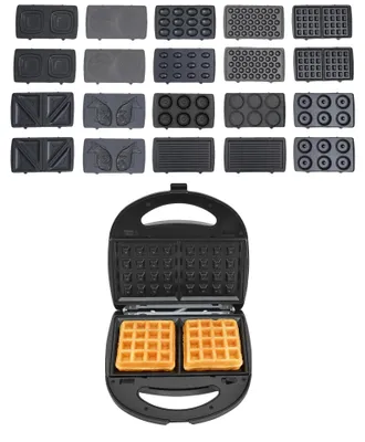 Obrázok produktu pre Sendvičovač, 10 odnímateľných platní, výkon 700–800 W, čierny, EÚ