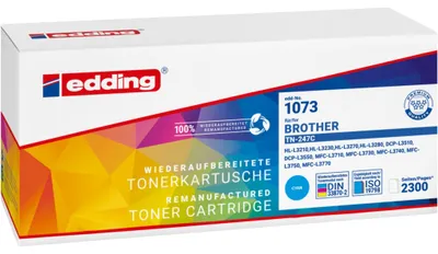 Produktbild von Edding EDD-1073, 2300 Seiten, Cyan, 1 Stück(e)
