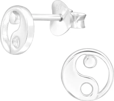 Produktbild von Ohrringe Ohrstecker 925 Sterling Silber Yin Yang