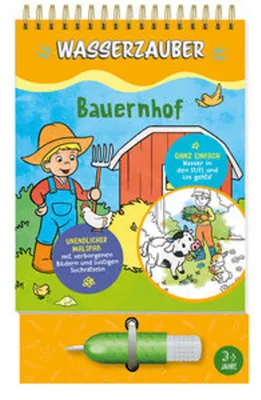 Obrázok produktu pre Knižka na vyfarbovanie kúziel vody na farme