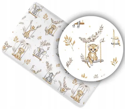 Produktbild von Spannbettlaken für Kinderbett 60x120 cm - 100% Baumwolle -
