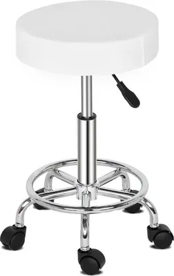 Produktbild von Round Barhocker Ha Ha Feet Rotation Bar Barhocker White