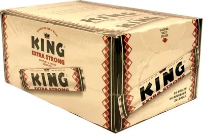 Produktbild von King Extra Strong Mints 36 Rollen (Pfefferminzrollen)
