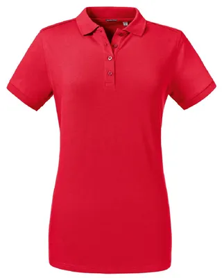 Produktbild von Russell - Poloshirt, Stretch für Damen FK729 (L) (Rot)