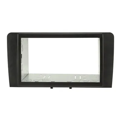 Produktbild von Doppel DIN Radioblende Set kompatibel mit Audi A3 8P A3 Sportback 8PA Bj.2003-2013 schwarz mit Einbaukit Modelle mit Symphony Concert oder Chorus