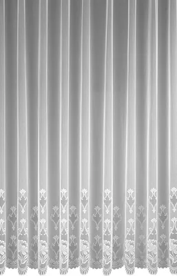 Produktbild von Neusser Collection Sockelstore mit Gardinenband weiß 300x160 cm