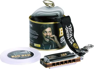 Image de Seydel Big Six Blues Classic C Diatonic harmonica à bouche