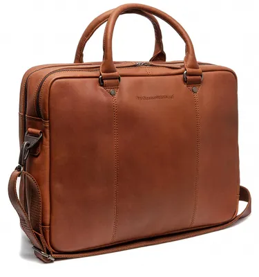 Immagine prodotto di The Chesterfield Brand borsa da ufficio laptop bag con scomparto per laptop Boston Laptopbag Cognac marrone chiaro