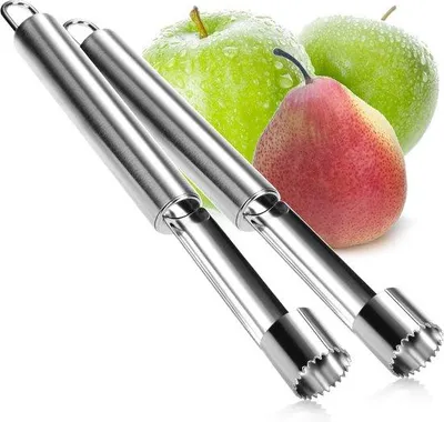 Produktbild von Famanu Apfelentkerner - Set aus 2 Stück - Edelstahl