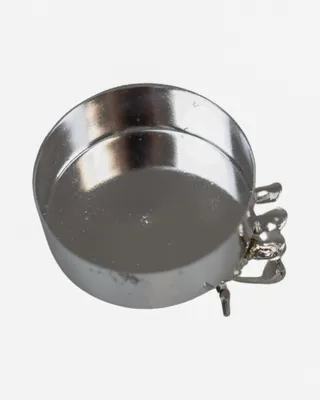 Obrázek produktu pro Držák čajové svíčky s klipem stříbrný