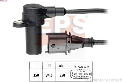 Produktbild von EPS 1.953.236 Kurbelwellensensor Impulsgeber für OPEL Astra G CC (T98)