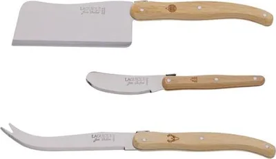 Image de Coffret 3 couteaux fromage tradition - Jean Dubost - L0032525D80018 -